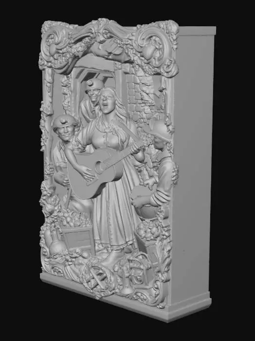 3D model for Coal Miners Daughter