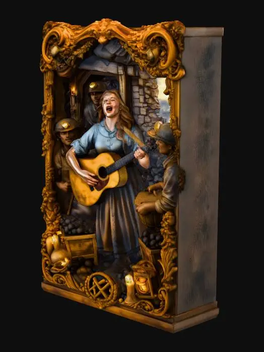 3D model for Coal Miners Daughter