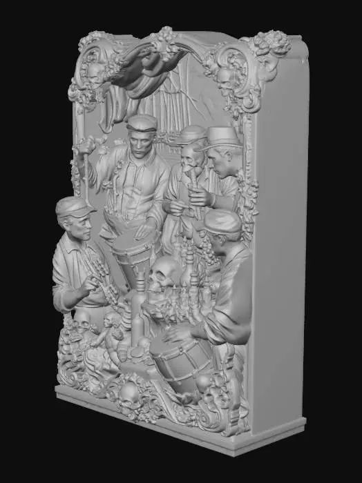 3D model for Hard Labour