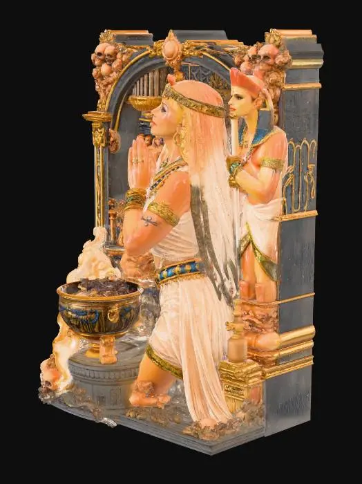 3D model for Egyptian Priestess