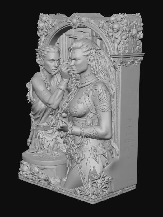 3D model for Warpaint and Chains