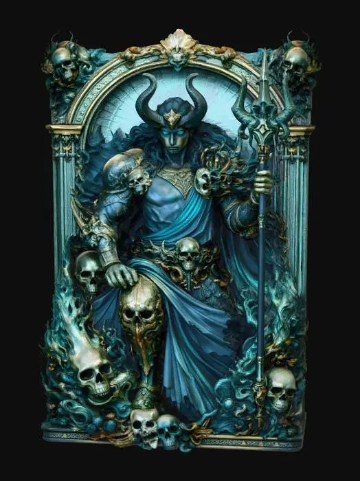 3D model for Horned King