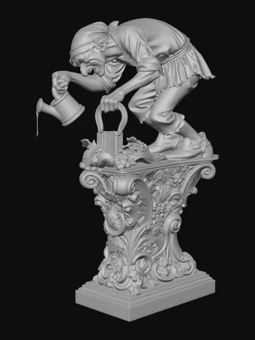 3D model for Retired Blacksmith