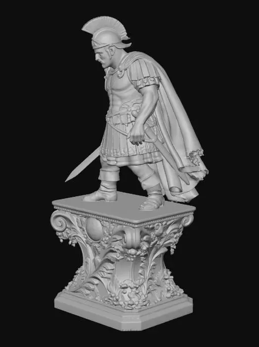 3D model for Roman Officer