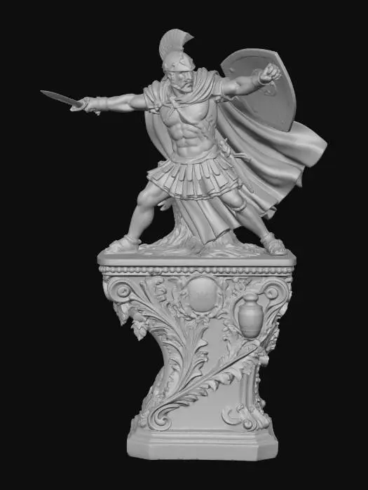 3D model for Roman Commander 1