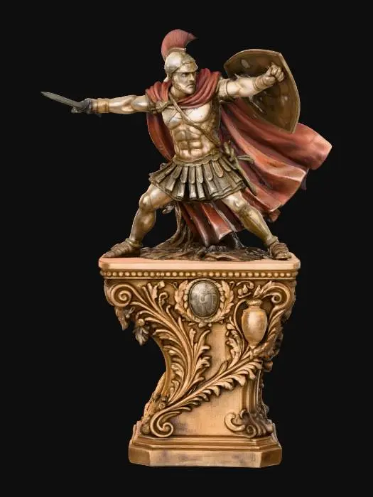 3D model for Roman Commander 1