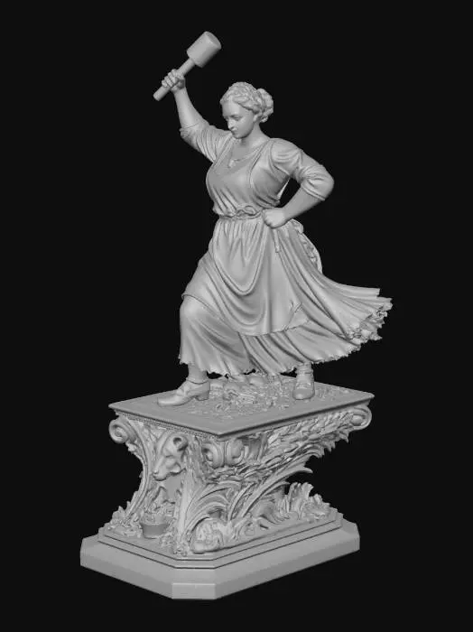 3D model for Stern Woman