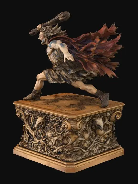 3D model for Charging Highlander