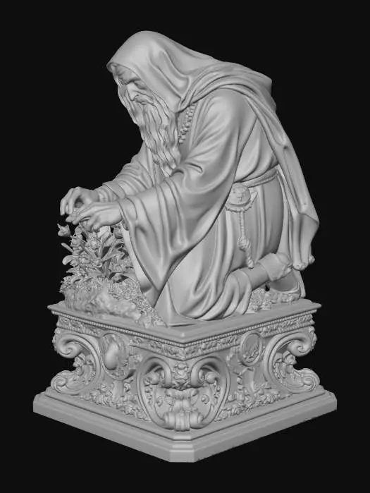 3D model for Gentle Tending Druid