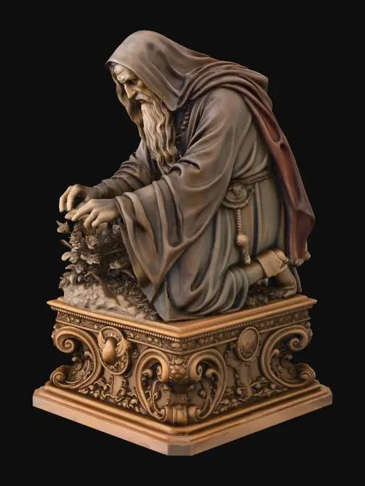 3D model for Gentle Tending Druid