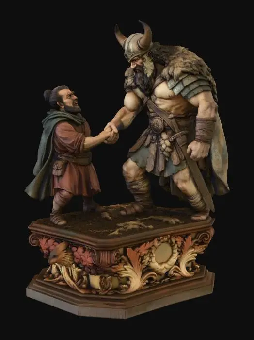 3D model for Heroic Handshake