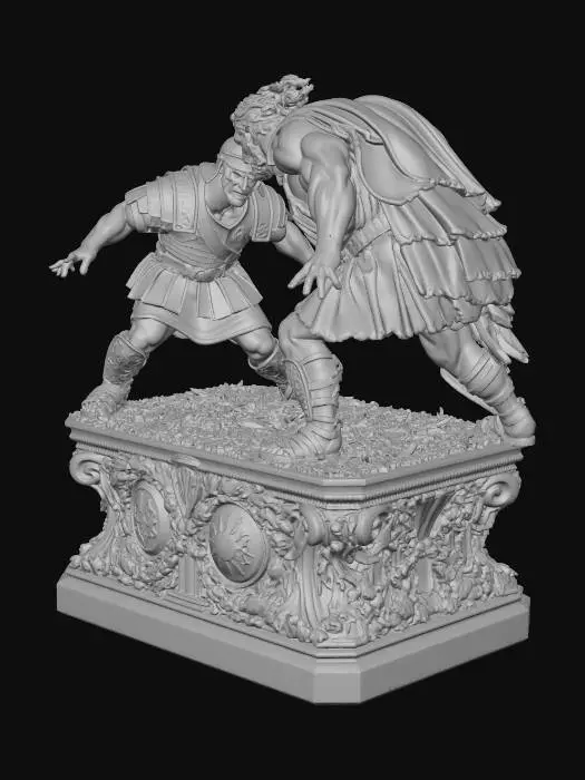 3D model for Bowing Face-Off