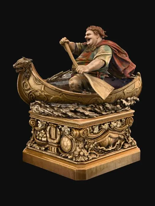 3D model for Canoeing Gaul
