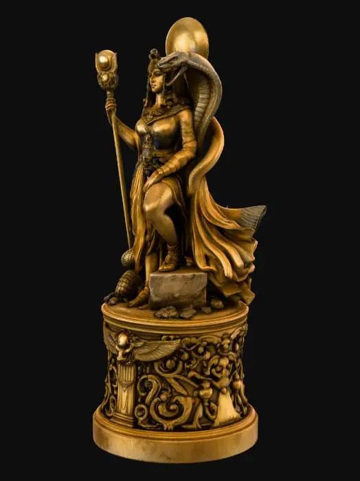 3D model for Egyptian High Priestess