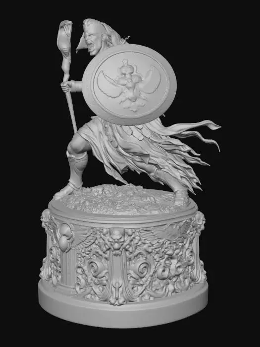 3D model for Egyptian Warrior 5