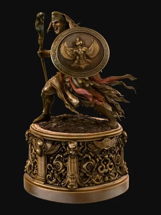 3D model for Egyptian Warrior 5