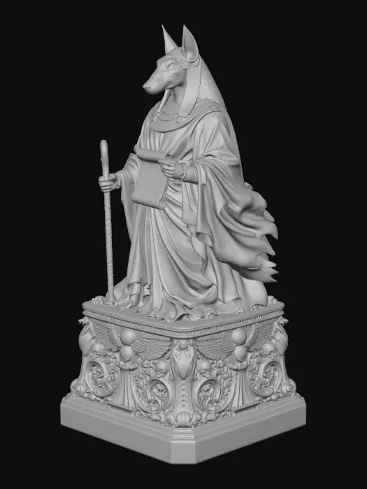 3D model for Egyptian Anubis