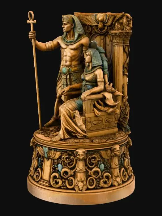 3D model for Egyptian Royalty
