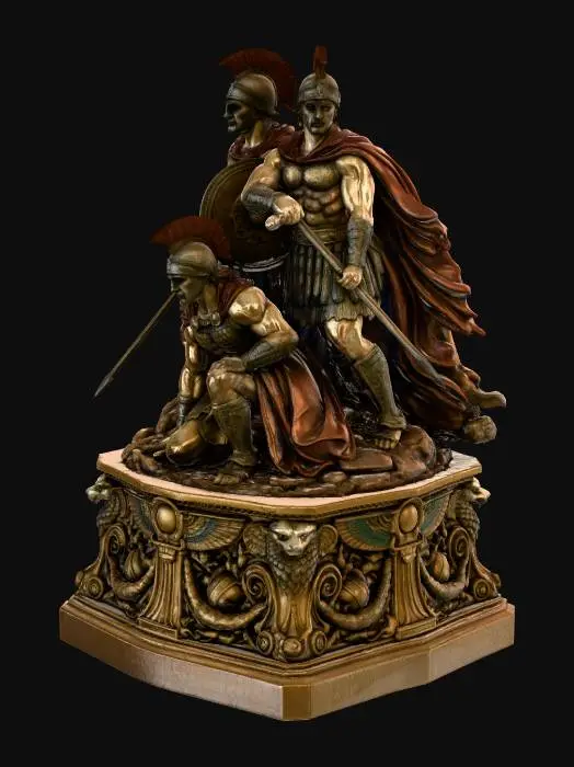 3D model for Cleopatra Roman Guards