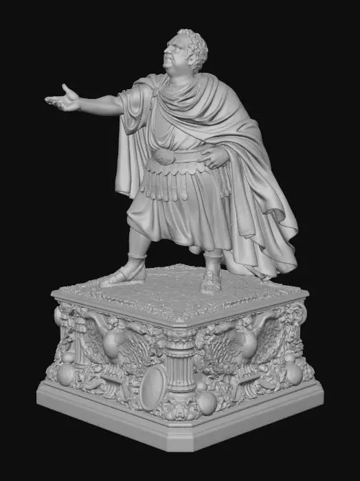 3D model for Roman Official