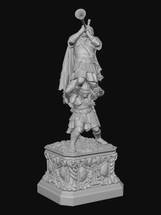 3D model for Roman Trumpet Duo