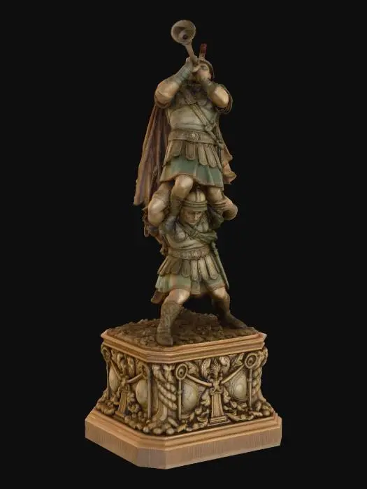 3D model for Roman Trumpet Duo