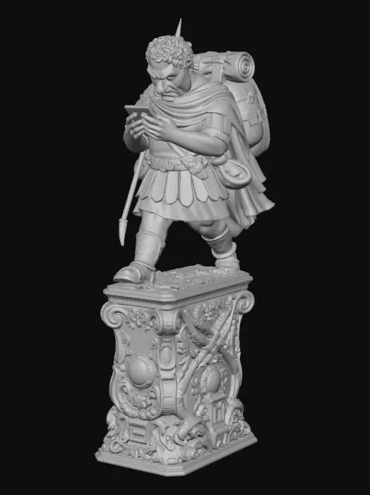 3D model for Roman Complaining 1