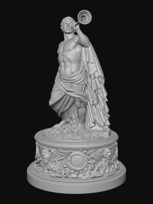 3D model for Classical Trumpeter 1