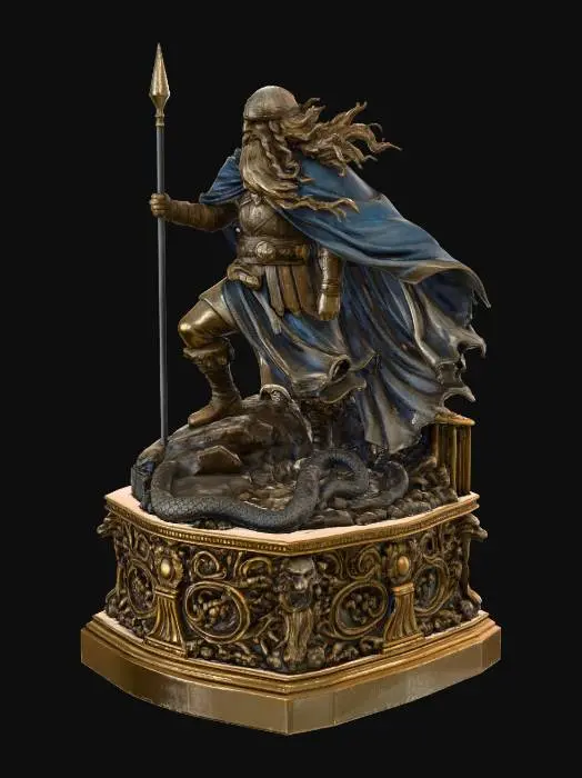3D model for Nordic Warrior Prophet