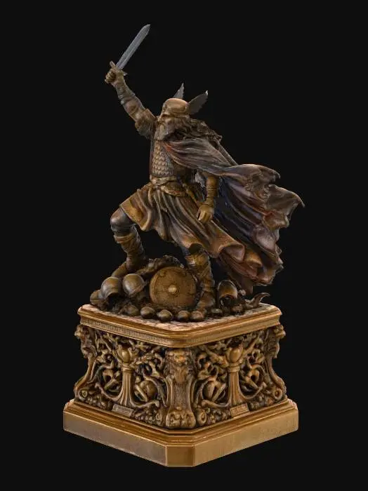 3D model for Germanic Warrior