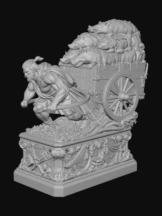 3D model for Gaul Towing Lunch