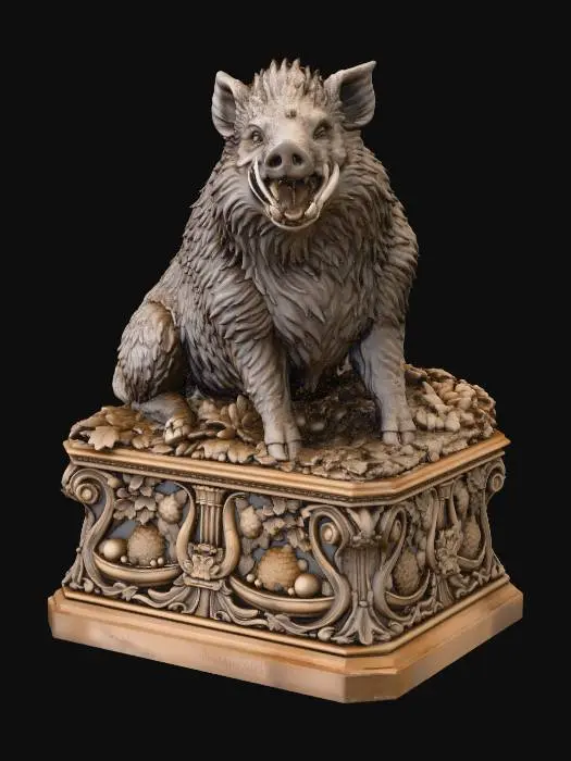 3D model for Massive Boar