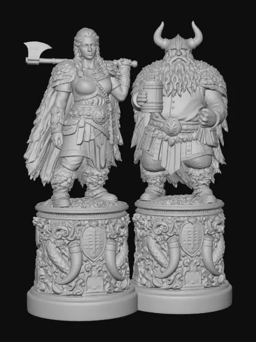 3D model for Nordic Couple 2