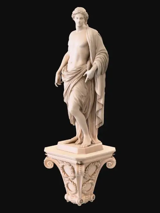 3D model for Draped Marble Youth