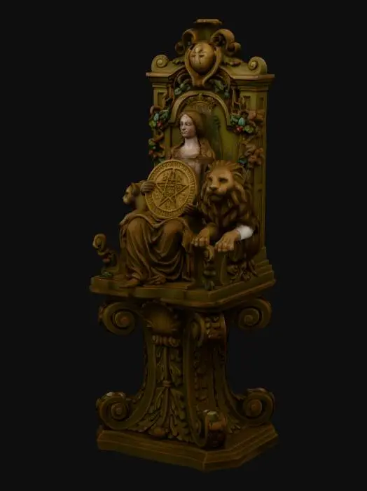 3D model for Queen of the Zodiac