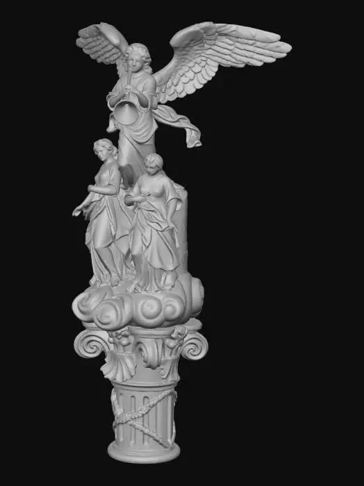 3D model for Winged Trumpet Angel