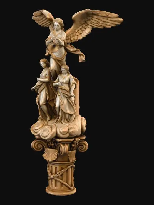 3D model for Winged Trumpet Angel