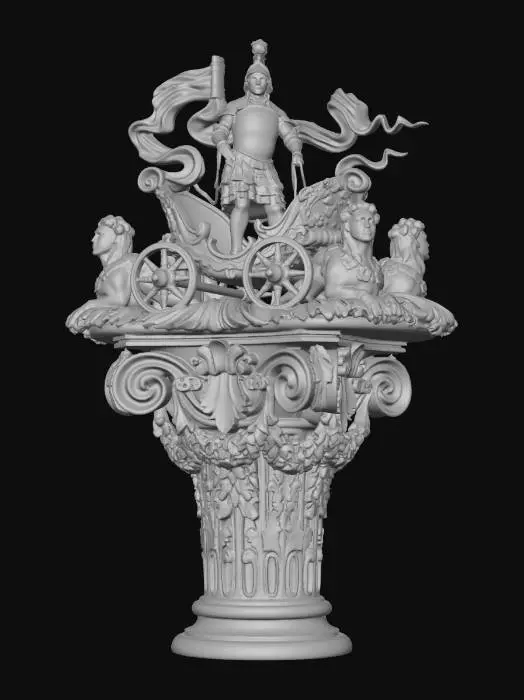 3D model for Chariot of the Warrior