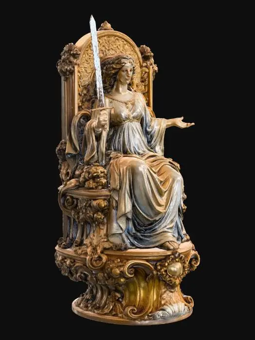 3D model for Throne of Justice