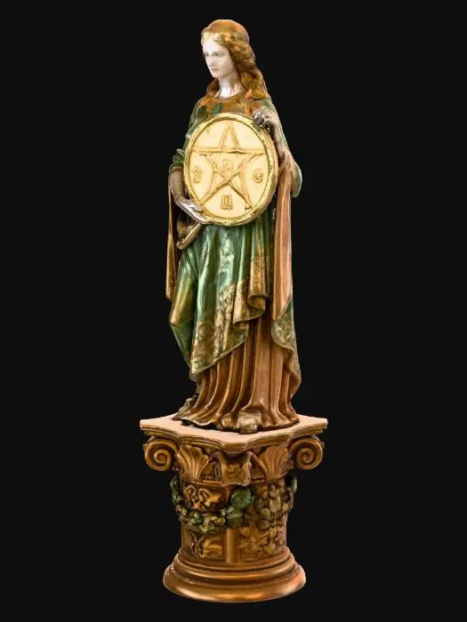 3D model for Holding a Pentagram Disk