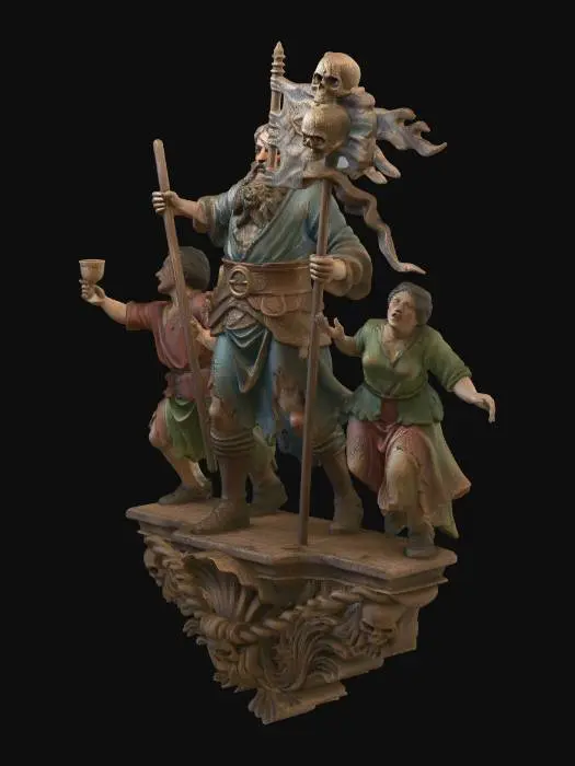 3D model for Pirate Trio Console