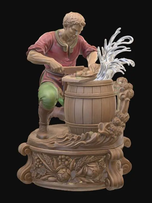 3D model for Cooper at the Barrel