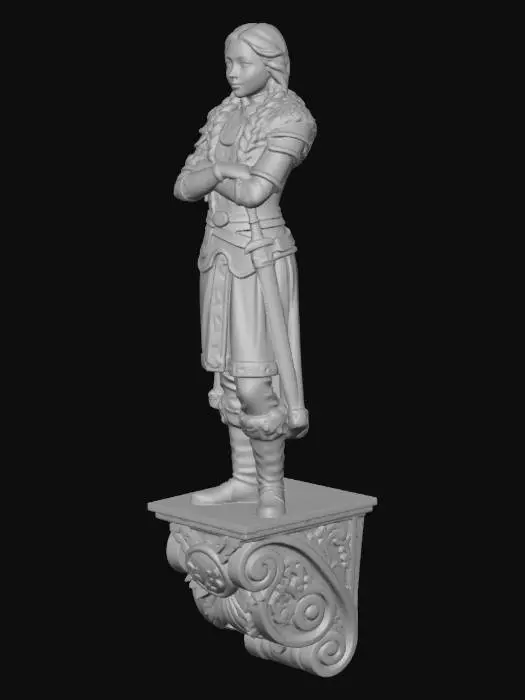 3D model for Maiden on Pedestal