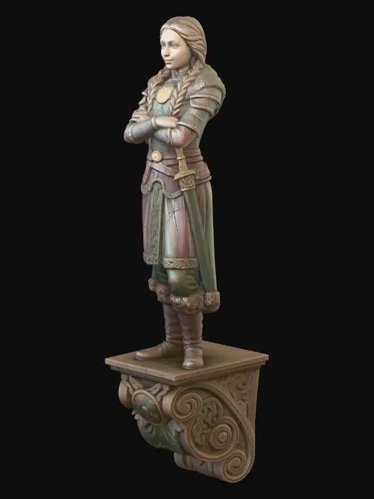 3D model for Maiden on Pedestal