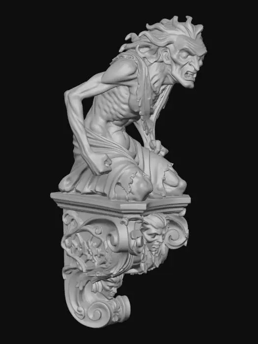 3D model for Wrathful Gargoyle