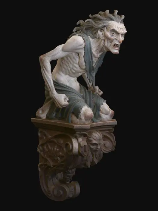 3D model for Wrathful Gargoyle
