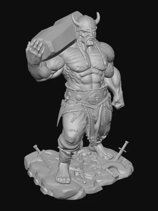 3D model for Stonebreaker Berserker