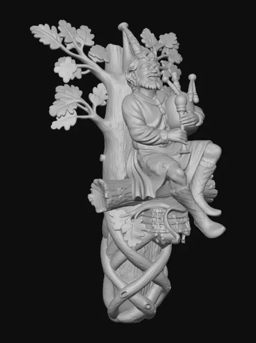 3D model for Woodland Piper