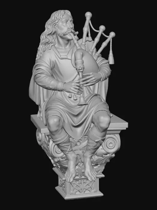 3D model for King of Bagpipes