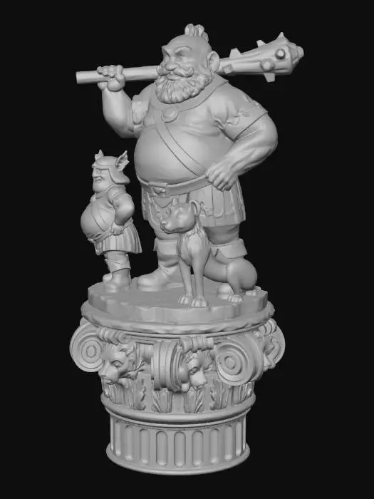 3D model for Timber Troupe